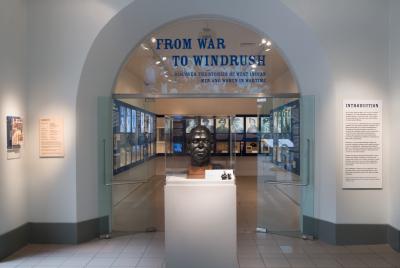War to Windrush Exhibition. Imperial War Museum London. 2008 © IWM